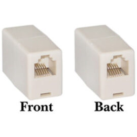Coupler, RJ11/12, 6P6C, F/F, Straight