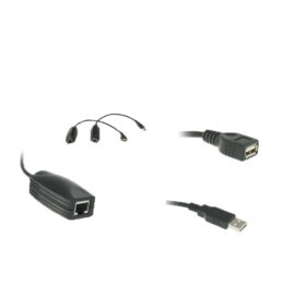 Extender, USB Over CAT5E, Distance up to 180'