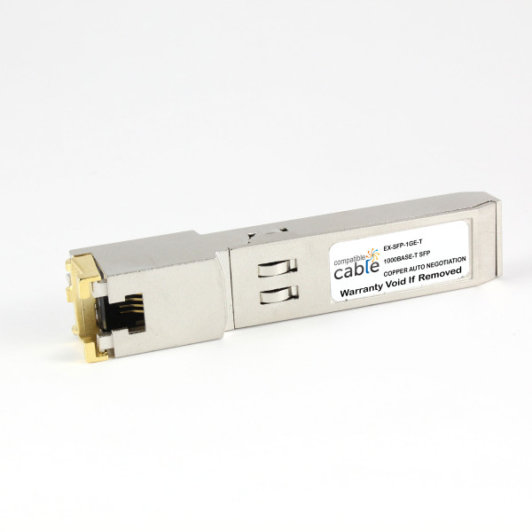 Optical Transceiver, SFP 10/100/1000BASET COPPER JUNIPER EX COMPATIBLE