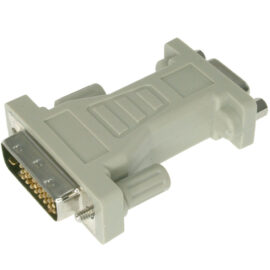 Adapter, DVI-D Dual Link (24+1) Male / VGA (HD15) Female