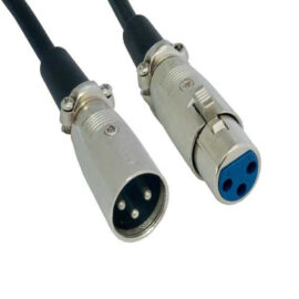 Cable, XLR/DMX, M/F, High Quality, 100'