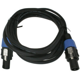 Cable, 14 AWG, 2-Conductor Audio, Speakon Connector (Male to Male), 100'