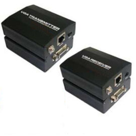 Extender, VGA over cat5E, up to distance of 300' at 1280x1024 resolution @60Hz, non-powered