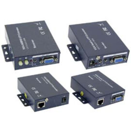 Extender, VGA + 3.5mm Audio over cat5E, up to distance of 650' at 1920x1440 resolution