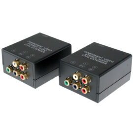 Extender, Component Video + Audio over cat5