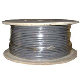 Cable, Bulk, CAT3, 100Mhz, 25-Pair, UTP, Solid, 24 AWG, PVC (CMR), Gray, 1000'