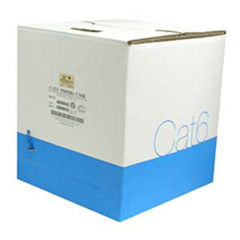 Cable, Bulk, CAT6, 550MHz, UTP, Solid, 23 AWG, PVC (CMR), Blue, 1000'