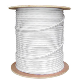 Speaker Wire, 14/2, 105 Strand, Direct Burial, UV Rated, White, 1000', ReelexII