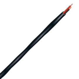 Speaker Wire, 16/2, 65 Strand, Direct Burial, UV Rated, Black, 500', Pull box