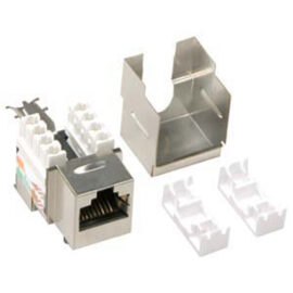 Keystone Jack, Cat6, 110 Style, Shielded