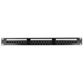 Patch Panel, CAT5E, 110 Type, 24 Port, 19" Rackmount