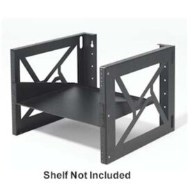 Wall Mount Rack, 8U, 14.25" (H) x 18" (D), supports 250 lbs