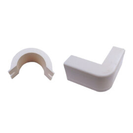 Cable raceway, 3/4" Outside Corner, White