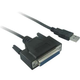 USB to Parallel Converter, USB "A" to DB25F