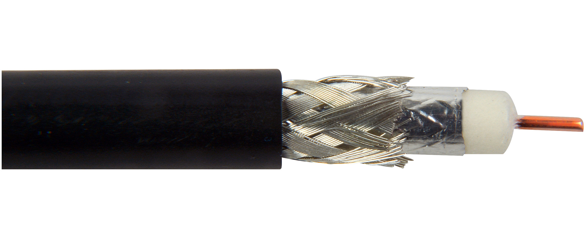 BLACK 250 feet Belden 1694A  18AWG RG6 HD Coaxial Cable 