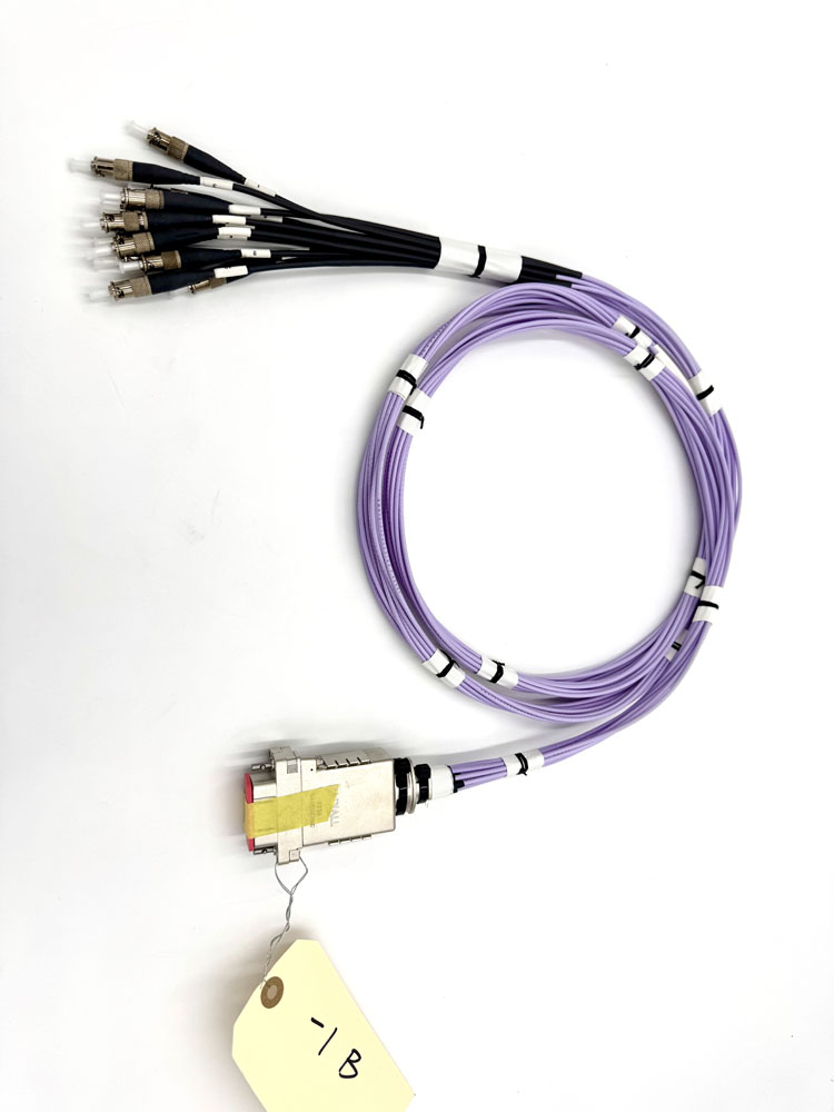 Aerospace Radiall Fiber Harness
